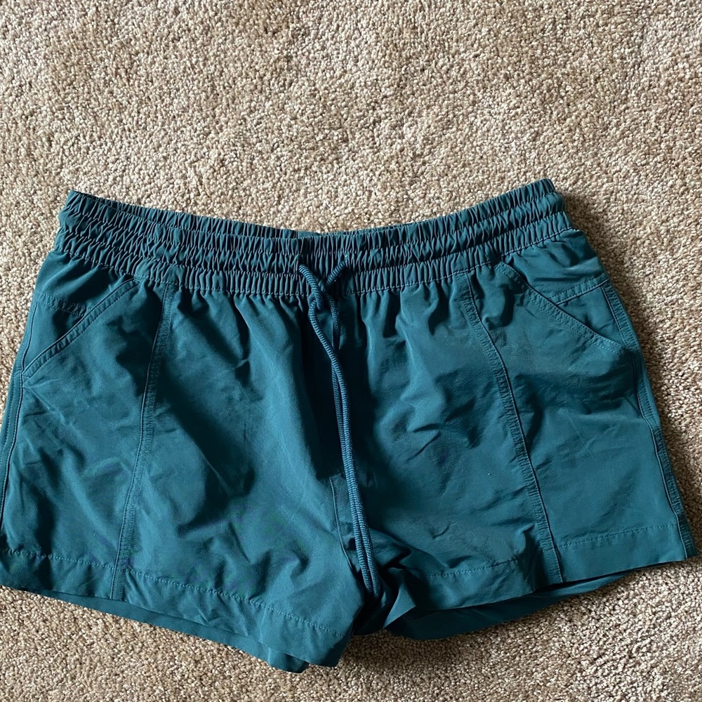 Calia Teal Athletic Shorts with Elastic Waist and Drawstring